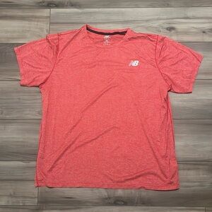 New Balance Textured Red Shirt 2XL
